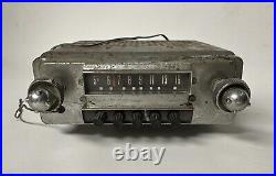 Original 1951 Ford Deluxe Fomoco Bendix 1BF AM PB Car Radio AS IS FOR PARTS