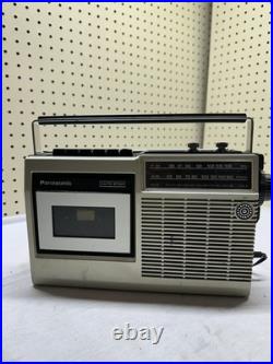 PANASONIC RQ-512s VINTAGE CASSETTE RADIO PLAYER NO POWER- PARTS/REPAIR