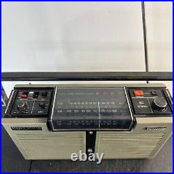 PANASONIC SPACER FM AM RADIO STEREO 8 TRACK PLAYER RF-7100 Parts Repair Vintage