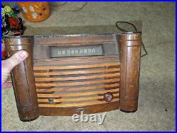 PARTS REPAIR UNIT Vintage Antique Air King Radio Wooden Tube Am USA