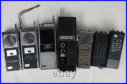 PARTS/REPAIR, Vintage Mixed Lot of 7 Handheld CB Radios Lafayette Yaesu Icom
