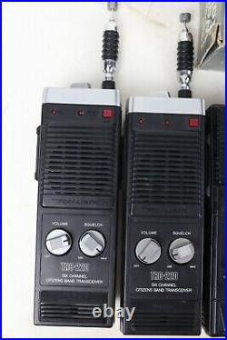 PARTS/REPAIR, Vtg Realistic Handheld CB Radio Lot TRC-88, x4 TRC-218, x2 TRC-220