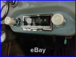 PORSCHE 356 Vintage Style AM FM iPod Car Radio Classic Bluetooth USB Ivory Knobs