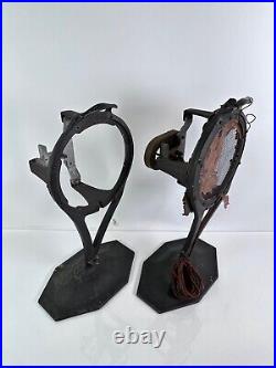 (Pair) Vintage Western Electric Radio Cone Speaker For Repair Parts 1920s