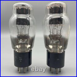 Pair of RCA 843 Vacuum Tubes, Tested and Used, Vintage Audio Parts, Radio
