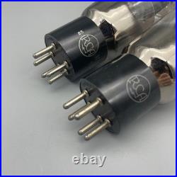 Pair of RCA 843 Vacuum Tubes, Tested and Used, Vintage Audio Parts, Radio