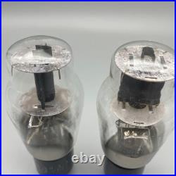 Pair of RCA 843 Vacuum Tubes, Tested and Used, Vintage Audio Parts, Radio