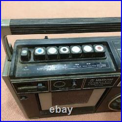 Panasonic National RQ-552 3BAND Radio Cassette to global wave Junk Parts Vintage
