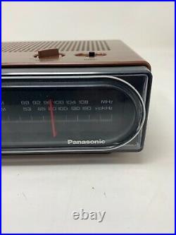 Panasonic RC-6015 Back To The Future Flip Clock Radio Parts Clock