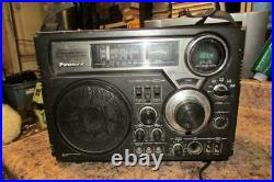 Panasonic RF-2600 FM AM SW1 SW2 SW3 SW4 6-Band Radio As Is for Parts or Repair