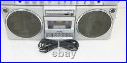 Panasonic RX-5150 Cassette AM/FM Radio Boom Box vintag Parts Or Repairs