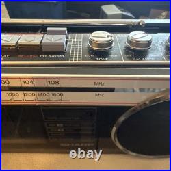 Parts Only. Sharp QT-75. Stereo. Radio. Cassette. Vintage. QT-75