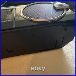 Parts Only. Sharp QT-75. Stereo. Radio. Cassette. Vintage. QT-75