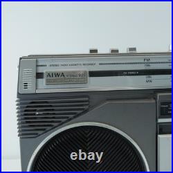 Parts Vintage AIWA Stereo System TPR 926 Boombox Cassette Movie Prop radio