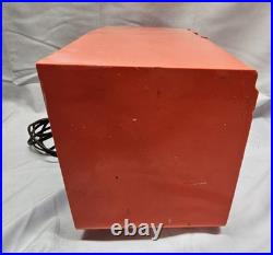Philco 1950's Salmon Pink Model F815-126 AM Tube Radio -Rare- PARTS/REPAIR ONLY