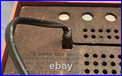 Philco 1950's Salmon Pink Model F815-126 AM Tube Radio -Rare- PARTS/REPAIR ONLY