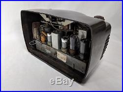 Philco Hippo Bakelite 6 Tube Radio Model 46-420 Vintage 1946 Parts or Repair