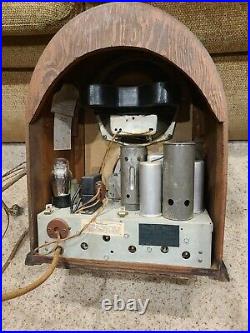 Philco Model 38 Table Top Tube Radio Stereo Parts vintage antique 17 S1