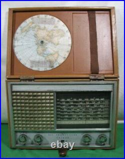 Philco T9-126 Am Sw Shortwave Trans World Radio Vtg 1958 Parts Repair Am Works