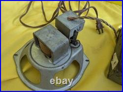 Philco Vintage Tube Radio Chassis with Dial, Tubes & Speaker Frame Parts RE