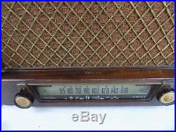 Philco Vintage Wood Case Table Model Philco Radio Model #53-954 Parts Only
