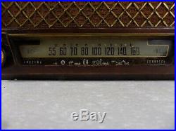 Philco Vintage Wood Case Table Model Philco Radio Model #53-954 Parts Only