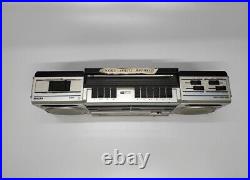 Philips AM-FM Radio Cassette Recorder Player Vintage Boombox As-Is For Parts