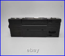 Philips AM-FM Radio Cassette Recorder Player Vintage Boombox As-Is For Parts