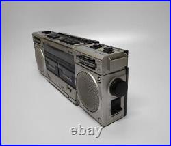 Philips AM-FM Radio Cassette Recorder Player Vintage Boombox As-Is For Parts