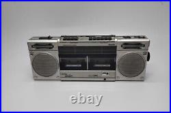 Philips AM-FM Radio Cassette Recorder Player Vintage Boombox As-Is For Parts