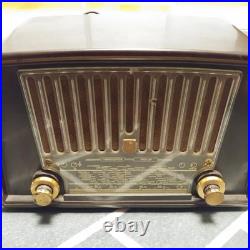 Philips BX230U Vintage Vacuum Tube Radio For Parts 1953-1954
