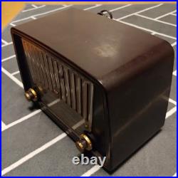 Philips BX230U Vintage Vacuum Tube Radio For Parts 1953-1954