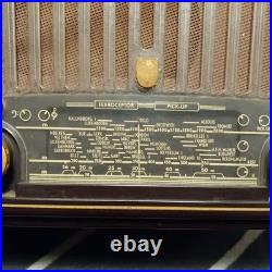 Philips BX230U Vintage Vacuum Tube Radio For Parts 1953-1954