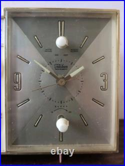 Pink Emerson Lifetimer III 1962 Alarm Clock/ AM Radio Model G1706 Parts/Restore