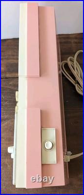Pink Emerson Lifetimer III 1962 Alarm Clock/ AM Radio Model G1706 Parts/Restore