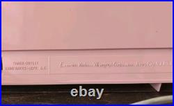 Pink Emerson Lifetimer III 1962 Alarm Clock/ AM Radio Model G1706 Parts/Restore