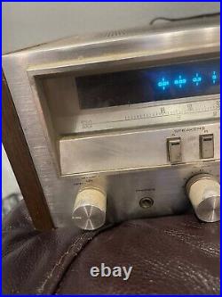 Pioneer SX-3700 AM/FM Stereo Receiver Vintage 1980s For Parts Powers On