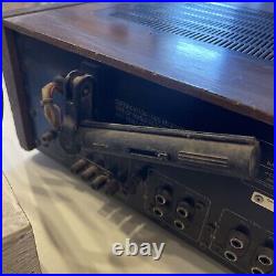 Pioneer SX-3700 AM/FM Stereo Receiver Vintage 1980s For Parts Powers On