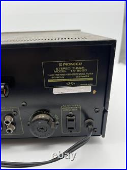 Pioneer TX-9500 Vintage Stereo Tuner AM/FM Radio AS IS for Parts or Repair