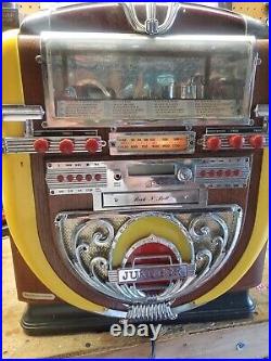 Polyconcept Vtg 1998 USA Jukebox AM/FM Radio/tape/cd Model 541.946. Parts Read