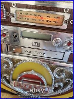 Polyconcept Vtg 1998 USA Jukebox AM/FM Radio/tape/cd Model 541.946. Parts Read