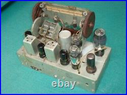 Prewar 1939 GE, General Electric H-640 Radio Parts Set