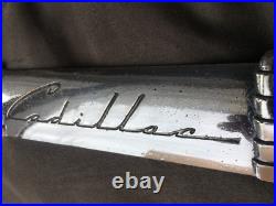 RARE 1941 Cadillac Chrome Radio Blocker Plate ORIGINAL PARTS VINTAGE