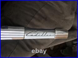 RARE 1941 Cadillac Chrome Radio Blocker Plate ORIGINAL PARTS VINTAGE