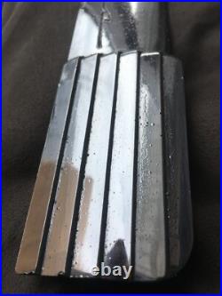 RARE 1941 Cadillac Chrome Radio Blocker Plate ORIGINAL PARTS VINTAGE