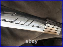 RARE 1941 Cadillac Chrome Radio Blocker Plate ORIGINAL PARTS VINTAGE