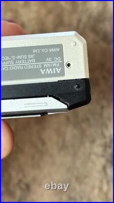 RARE AIWA HS-J7 AM / FM Cassette Boy Recorder Vintage (For Parts Or Repair)