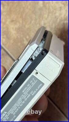 RARE AIWA HS-J7 AM / FM Cassette Boy Recorder Vintage (For Parts Or Repair)