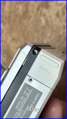 RARE AIWA HS-J7 AM / FM Cassette Boy Recorder Vintage (For Parts Or Repair)