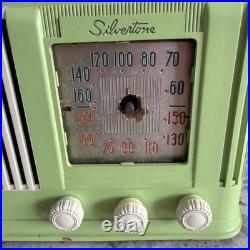 RARE VTG 1947 Silvertone AM Tube Radio Model 6016 PARTS/REPAIR